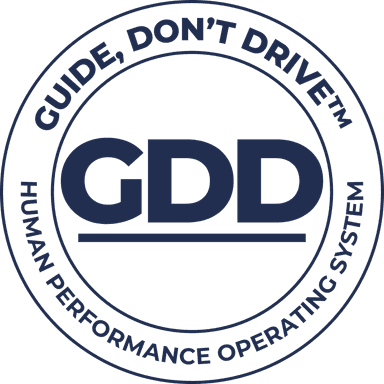 Guide, Don't Drive™ logo