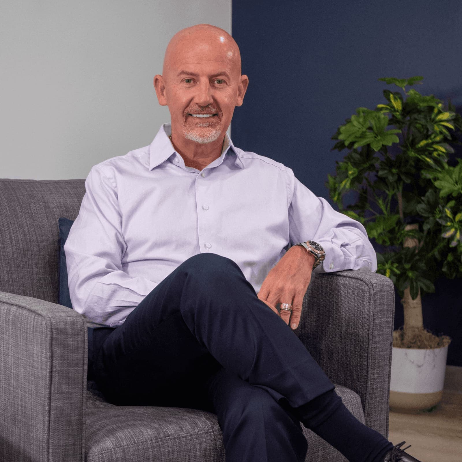 Steve Lowisz in a leadership coaching conversation