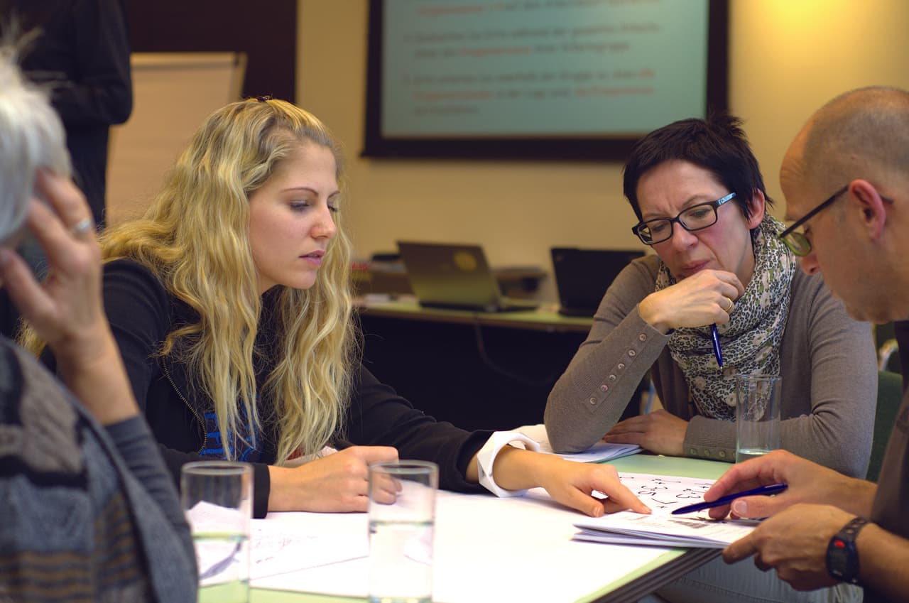 Leadership team planning session